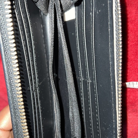 Ardene  quilted matte black long Wallet - Picture 9 of 11